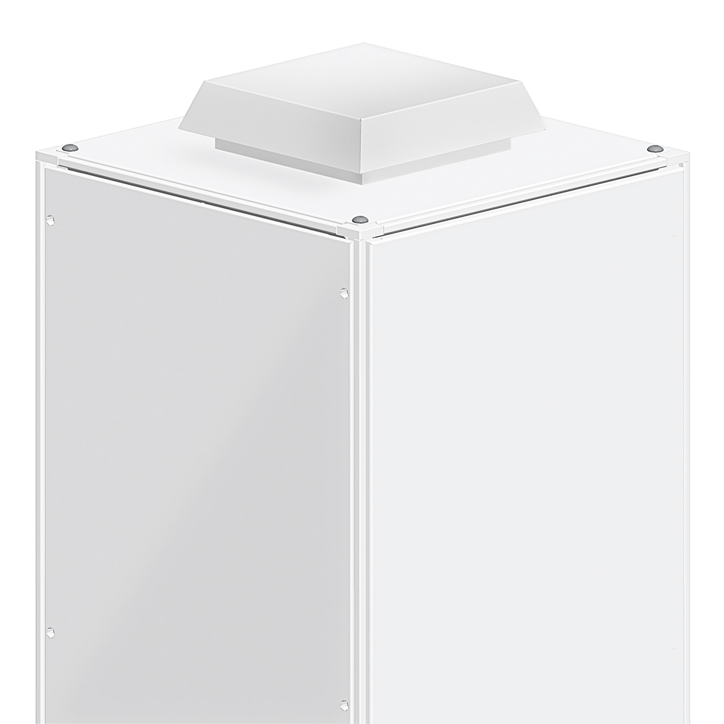 Schneider Electric-NSYCAC228RMB-ClimaSys - Grille sortie toit - découpe 228x228mm RAL9003