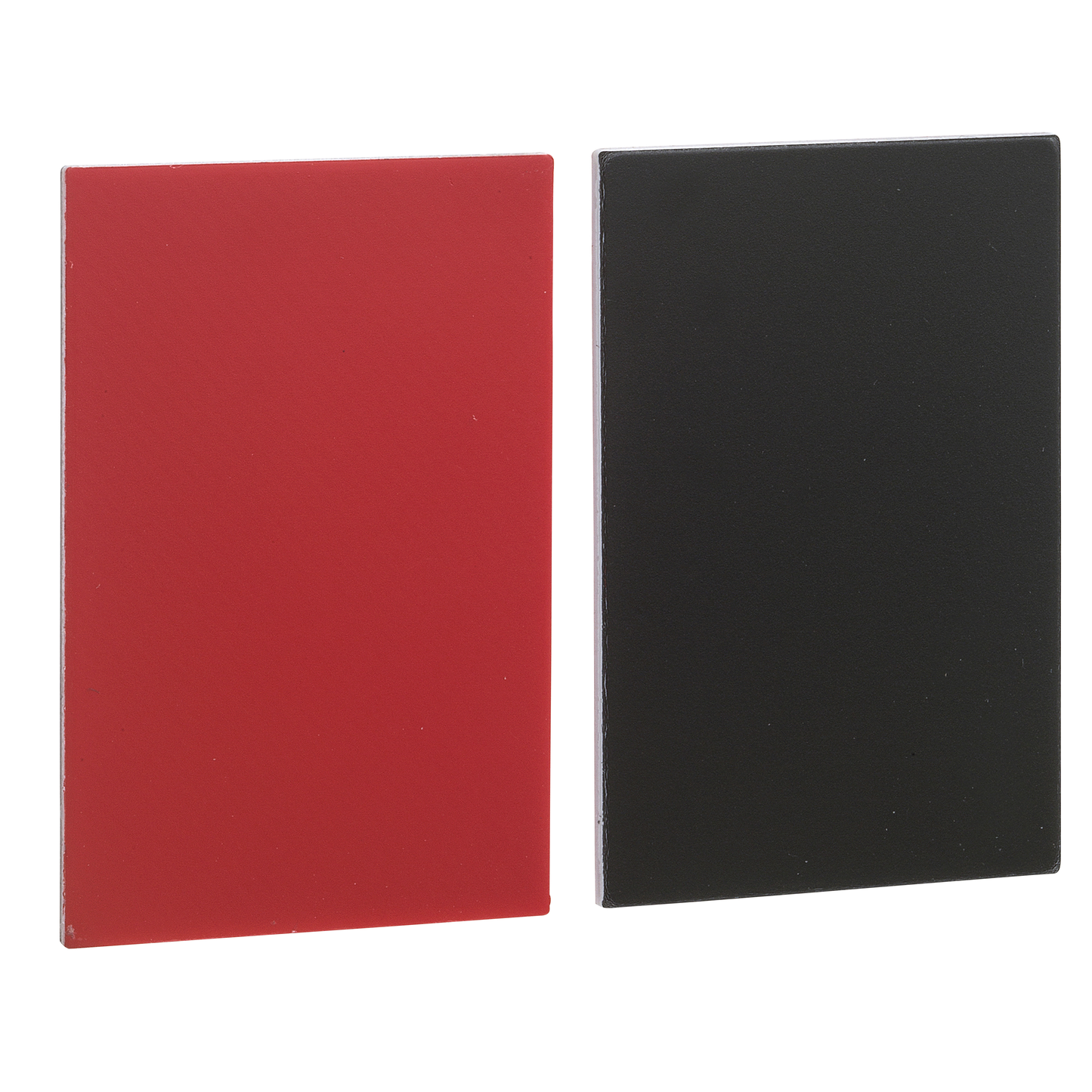 Schneider Electric-ZBY5101-Harmony - étiquette 18x27 à graver - fond noir ou rouge
