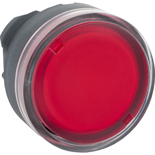 Schneider Electric-ZB5AW34-Harmony XB5 - tête bouton poussoir lumineux BA9s - Ø22 - rouge