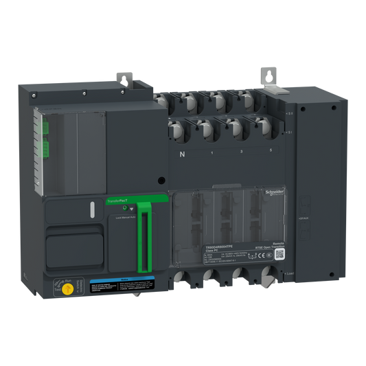 Schneider Electric-TR80D4R8004TPE-TransferPacT TR800 - inverseur de sources - télécommandés - 800A - 4P - 400Vca