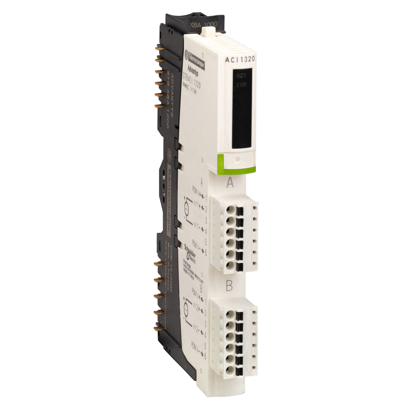 Schneider Electric-STBACI0320K-Advantys STB - kit d'entrées analogiques standard - 4..20mA - 4 E - 15bits+signe
