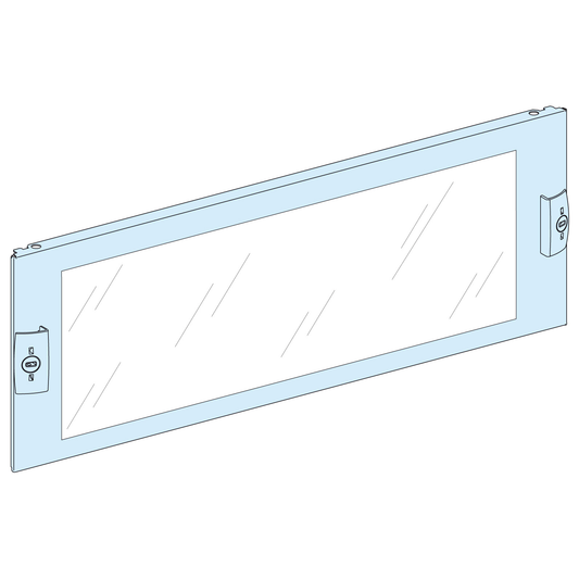 Schneider Electric-LVS03342-PrismaSeT G - Plastron transparent-4M-L600