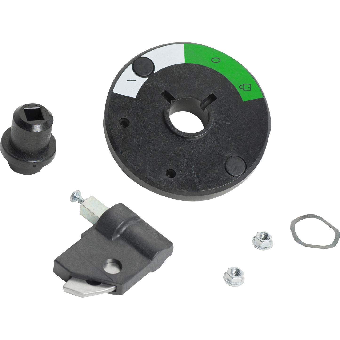 Schneider Electric-27048-commande rotative frontale latérale C60 120 et NC45 100 et 125 poignée noire