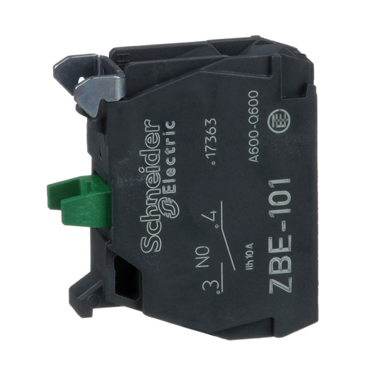 Schneider Electric-ZBE101-Harmony - bloc contact - 1F - raccordement vis-étrier
