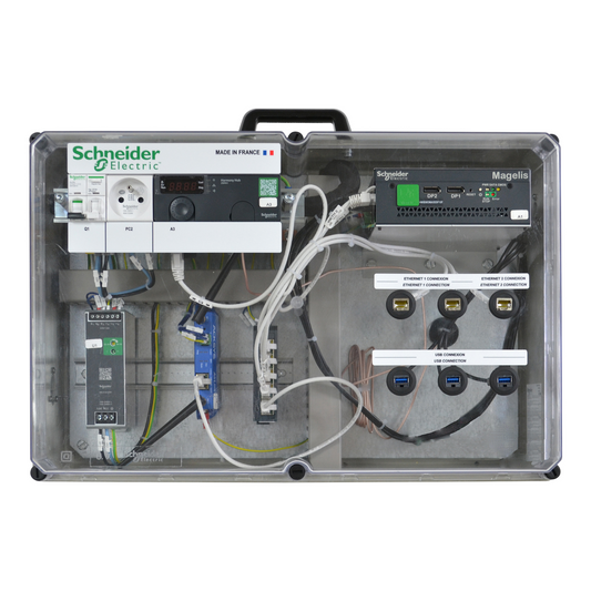 Schneider Electric-MD4STPKDID-Coffret d'étude le la supervision et réalité augmentée industriel