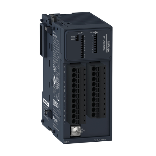 Schneider Electric-TM3XFHSC202G-Modicon TM3 - module expert 2 compteurs rapides et événementiels - ressort