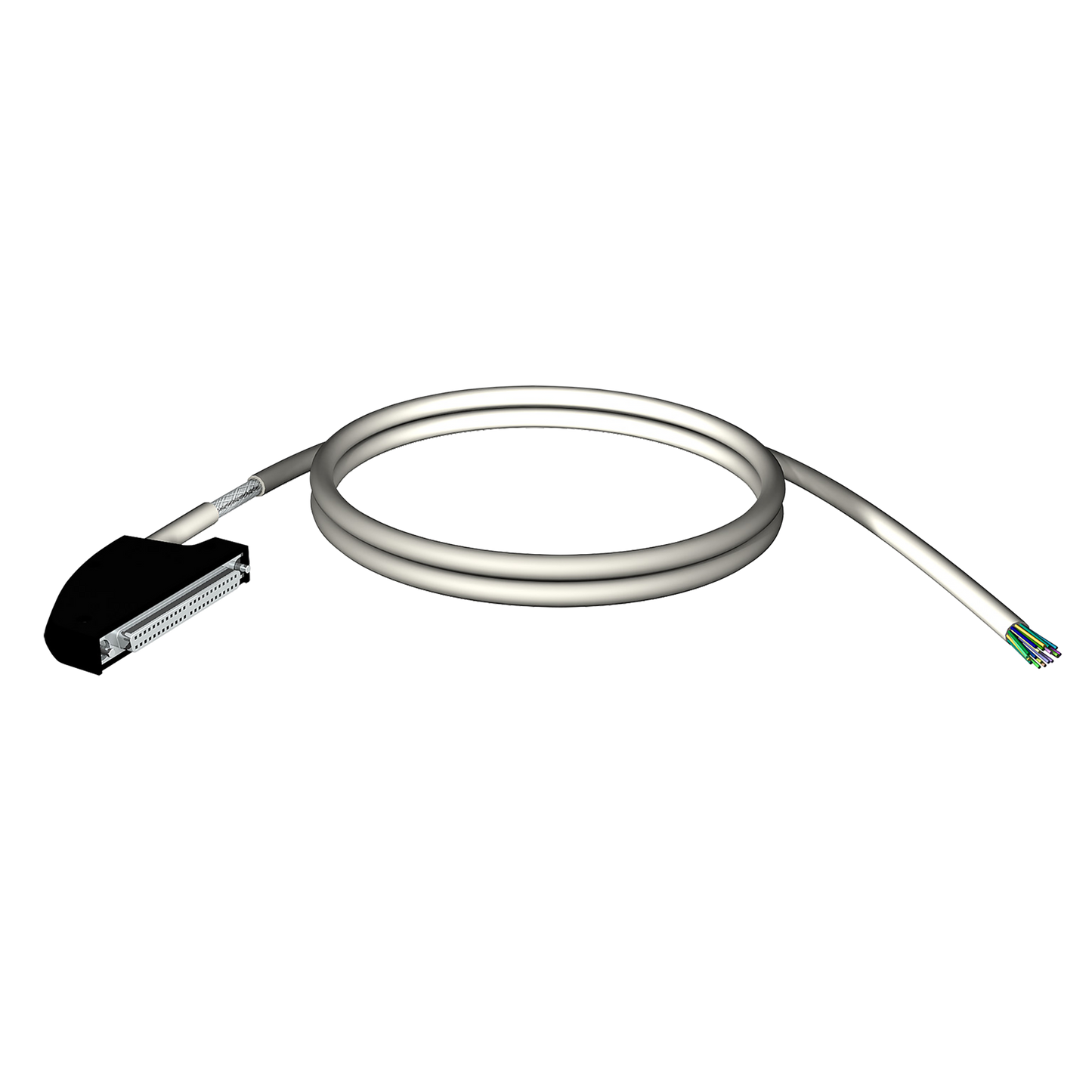 Schneider Electric-BMXFCW301S-Modicon X80 - cordon blindé - conn. 40 contacts - fils volants 1 extrémité - 3m