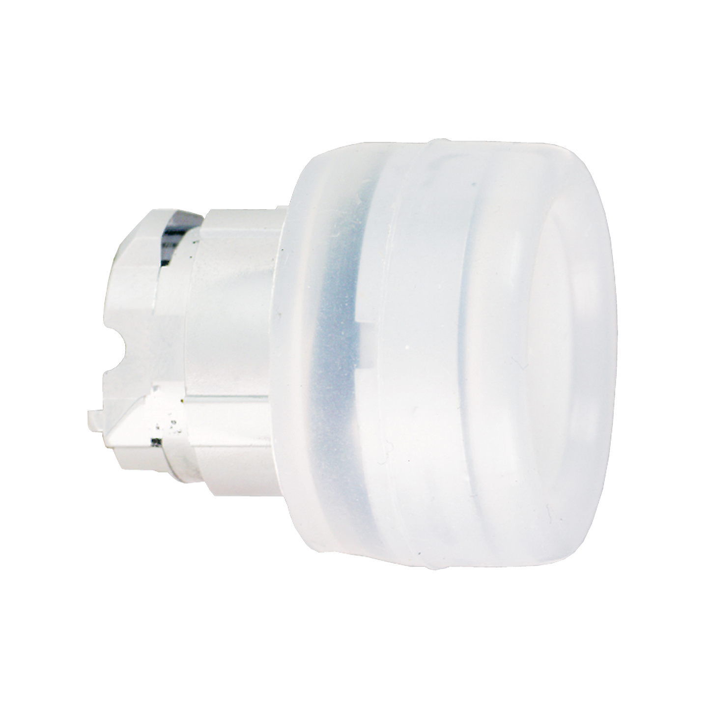Schneider Electric-ZB4BP1-Harmony tête de bouton poussoir + capuchon IP69K - Ø22 - blanc