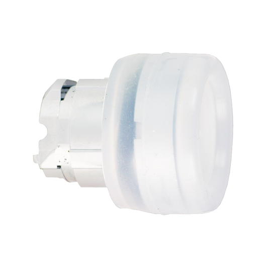 Schneider Electric-ZB4BP1-Harmony tête de bouton poussoir + capuchon IP69K - Ø22 - blanc