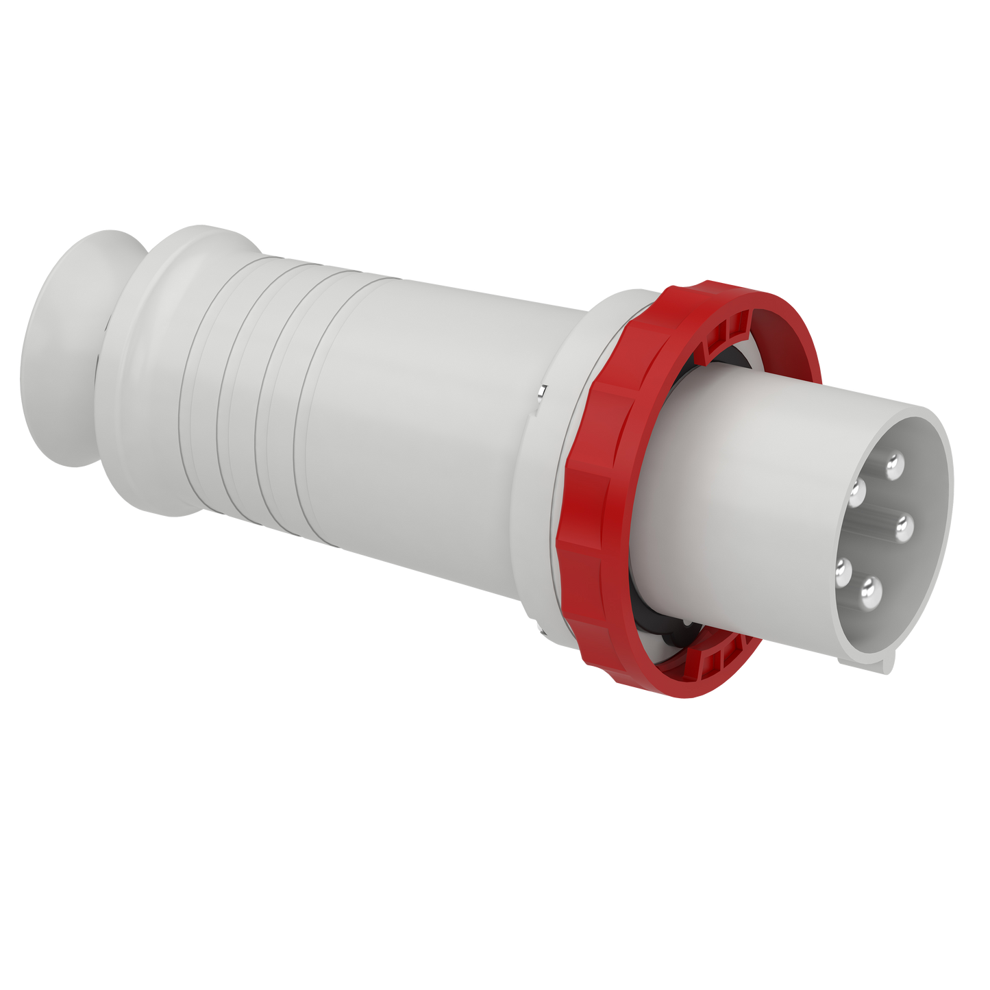 Schneider Electric-81395-Mureva - fiche mobile industri. droite - 125 A - 3P+N+T - 380-415 V CA - IP67