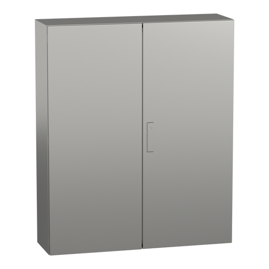 Schneider Electric-NSYS3X121030H-PanelSeT S3X - enveloppe compacte - inox 316L finition brossé - 1200x1000x300mm