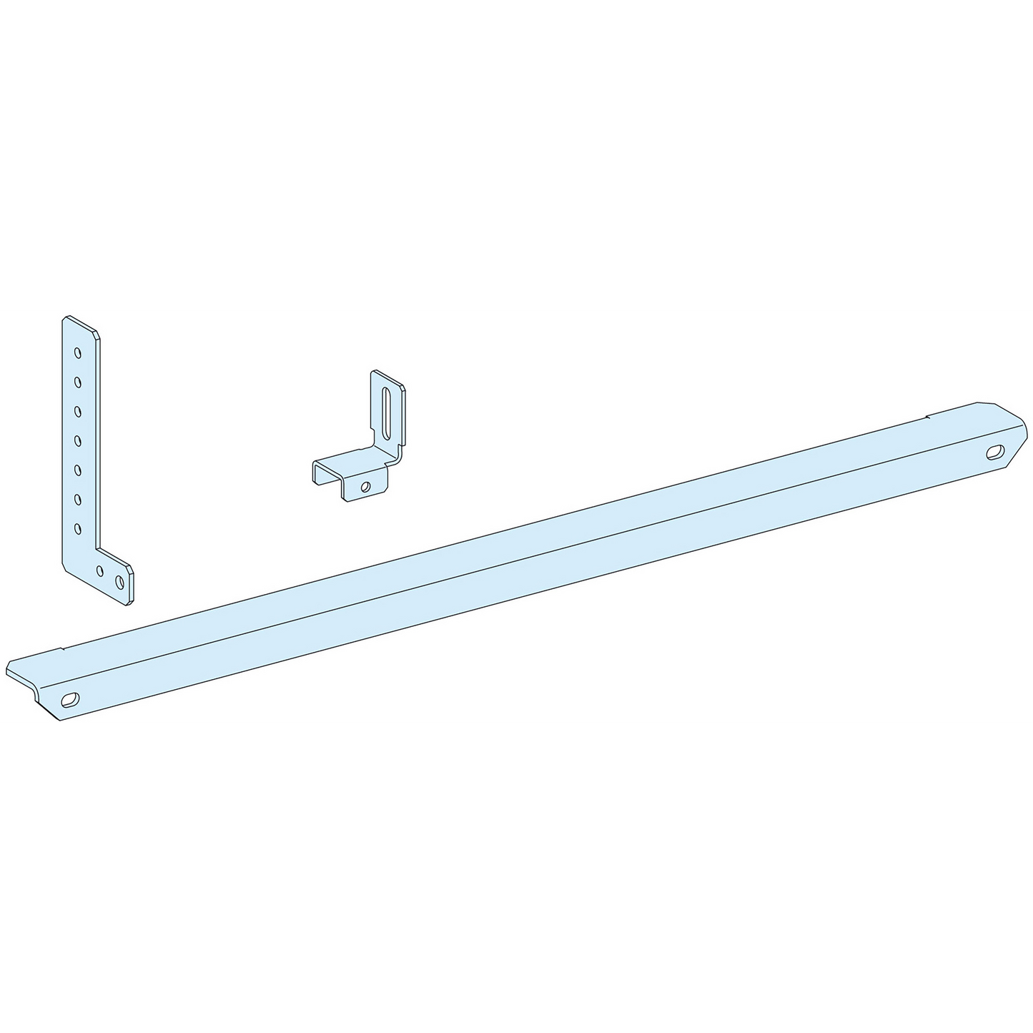 Schneider Electric-LVS03460-PrismaSeT P - Kit support commande pour NSX avec Cde motorisée