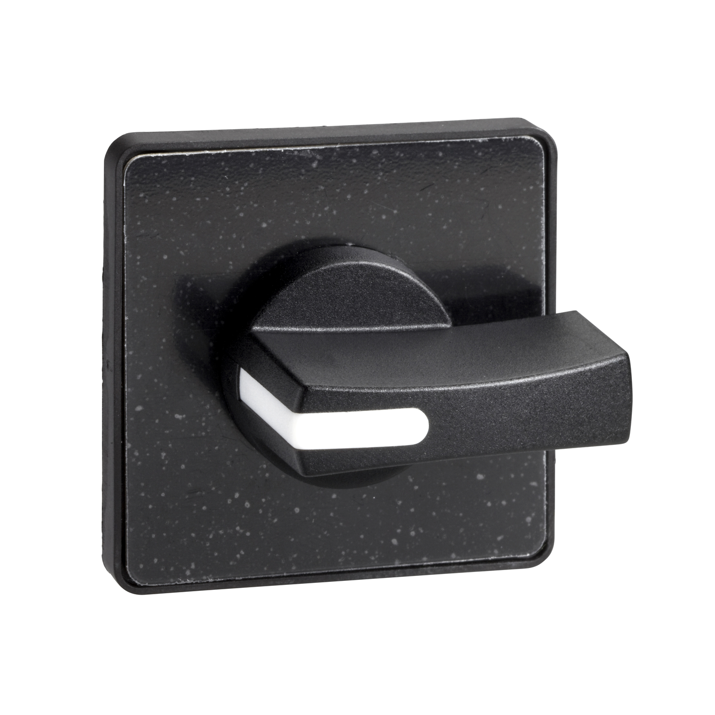 Schneider Electric-KAG3H-Harmony - tête de manoeuvre - 45x45mm - noir - crosse noire - marquage à graver