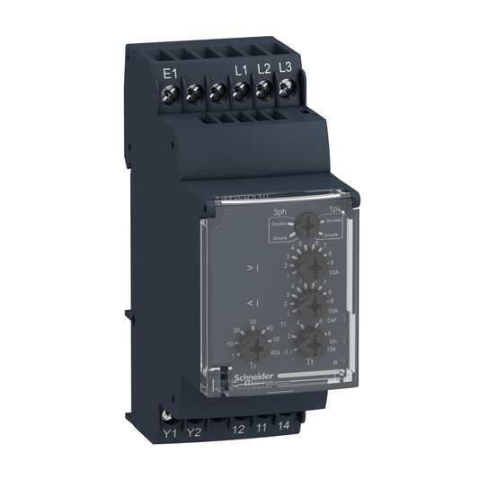 Schneider Electric-RM35BA10-Harmony RM35-BA - relais de contrôle de pompe - plage 1..10A