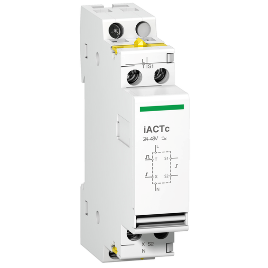 Schneider Electric-A9C18308-Acti9 iACTc - Auxiliaire entrée commande double pour iCT - 230/240Vca