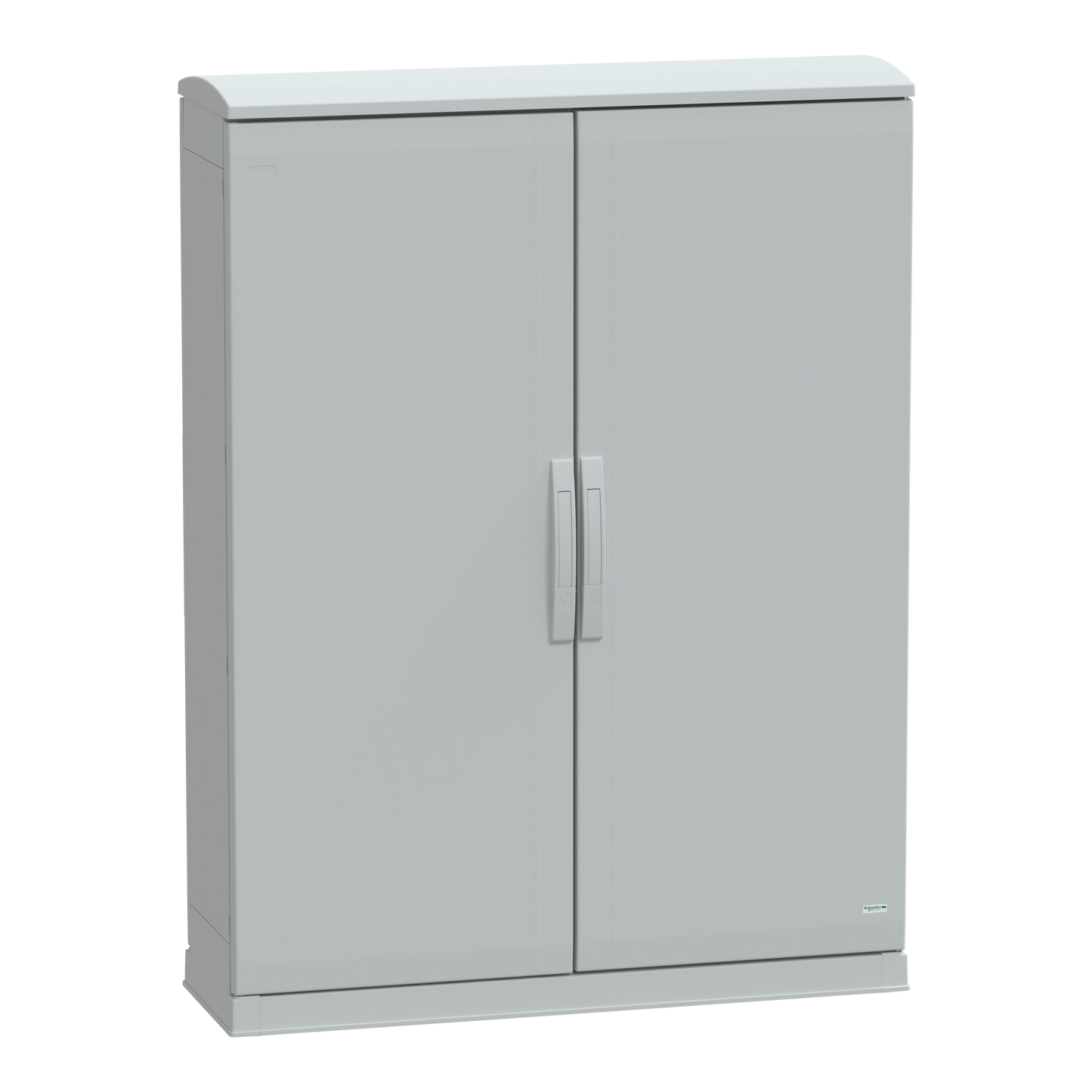 Schneider Electric-NSYPLAZT12103G-Thalassa - Armoire polyester socle + toit 1250x1000x320- IP44 Ral 7035