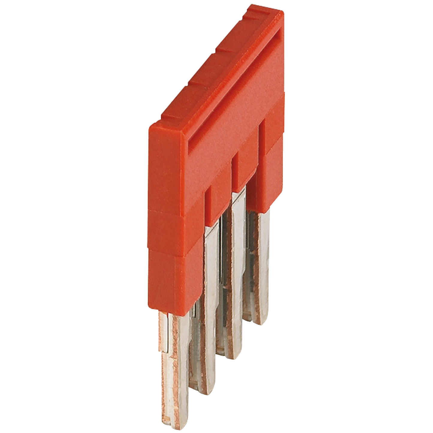 Schneider Electric-NSYTRAL24-Pont enfichable - 4points - pour bornes 2,5mm² - rouge