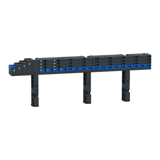 Schneider Electric-LVS04004-Linergy FM - Répartiteur de rangée à connexion rapide - 4P 80A