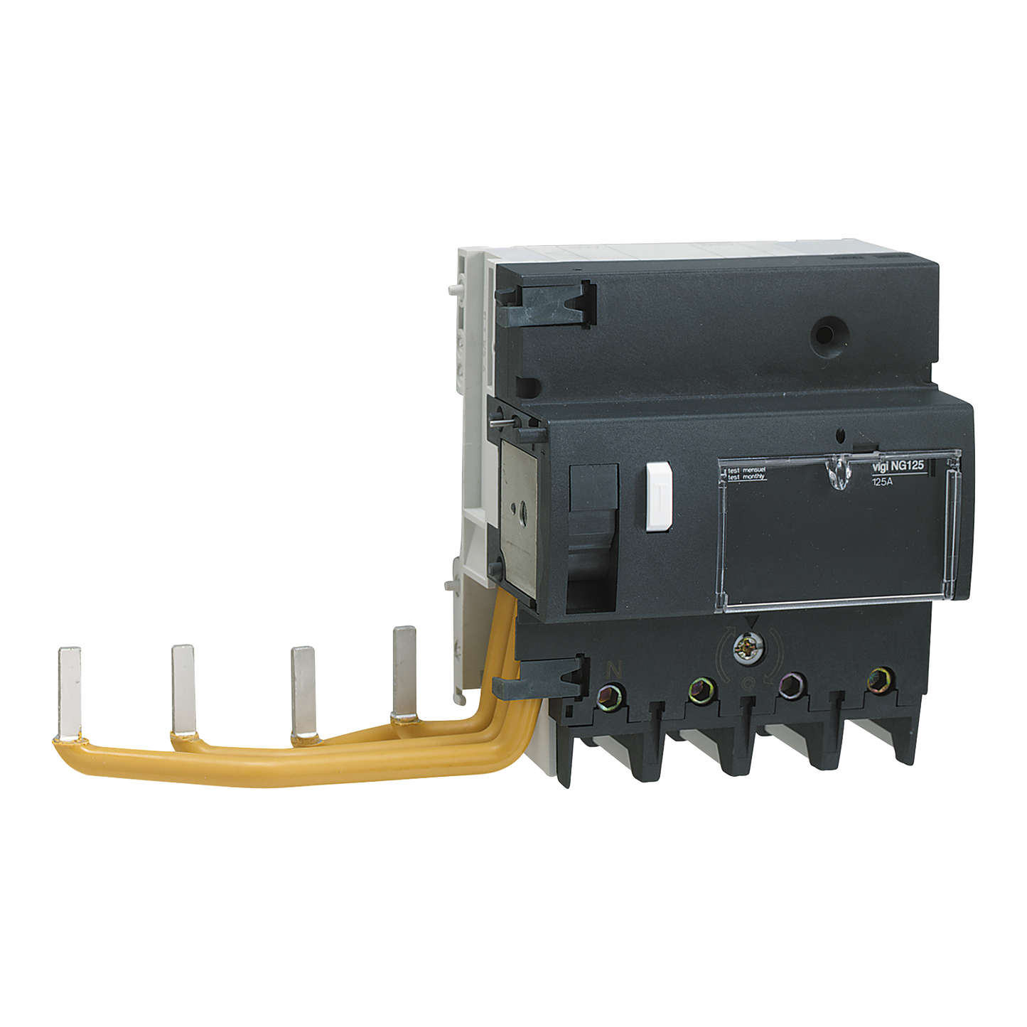 Schneider Electric-19051-Acti9 Vigi NG125 - Bloc diff. 400Vca (Ph/Ph) - 4P - 125A - 30mA - Type A