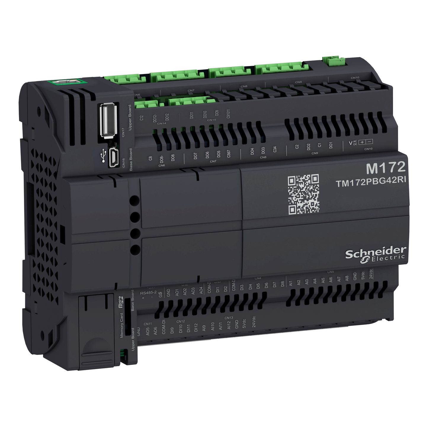 Schneider Electric-TM172PBG42RI-M172 Perf Blind 42 I/O Eth, 2 RS485 Isol M172 Perf Blind 42 I/Os Eth, 2 R