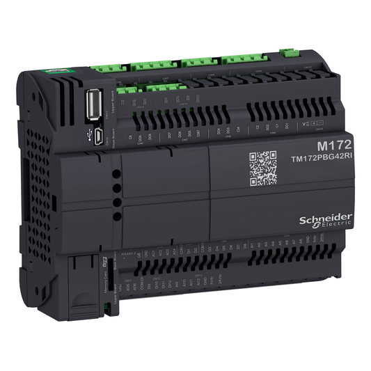 Schneider Electric-TM172PBG42RI-M172 Perf Blind 42 I/O Eth, 2 RS485 Isol M172 Perf Blind 42 I/Os Eth, 2 R