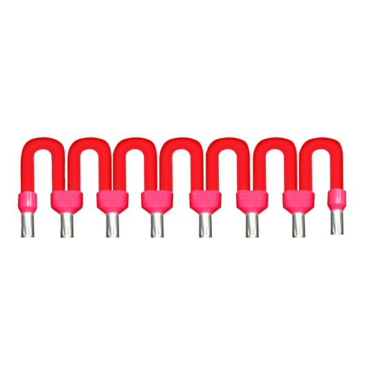 Schneider Electric-ABFC08R02R-Telefast - peigne souple - pour CA commun - rouge - 2cm