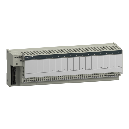Schneider Electric-ABE7P16F310-Telefast ABE7 - embase pour relais embrochable - 16 voies - relais 12,5mm