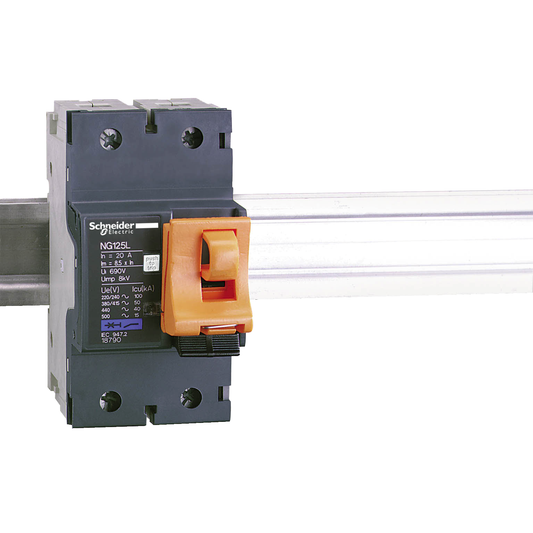 Schneider Electric-19090-Acti9 - Dispositif de cadenassage pour maneton NG125 - Lot de 4