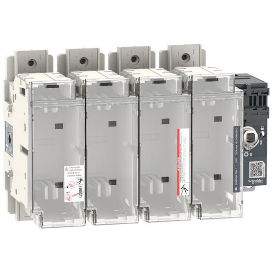 Schneider Electric-LV481434-FuPact GS - interrupteur sectionneur fusible - 250A - 4P - DIN 0/1 - F&R CTRL