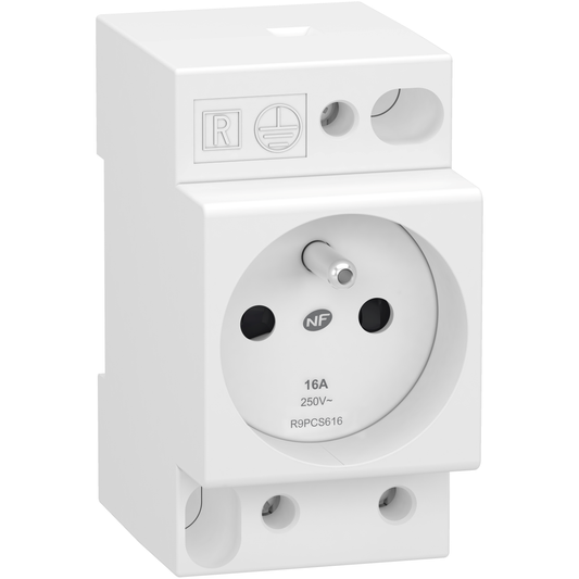 Schneider Electric-R9PCS616-Resi9 - prise de courant - 2P+T - 250V - 16A