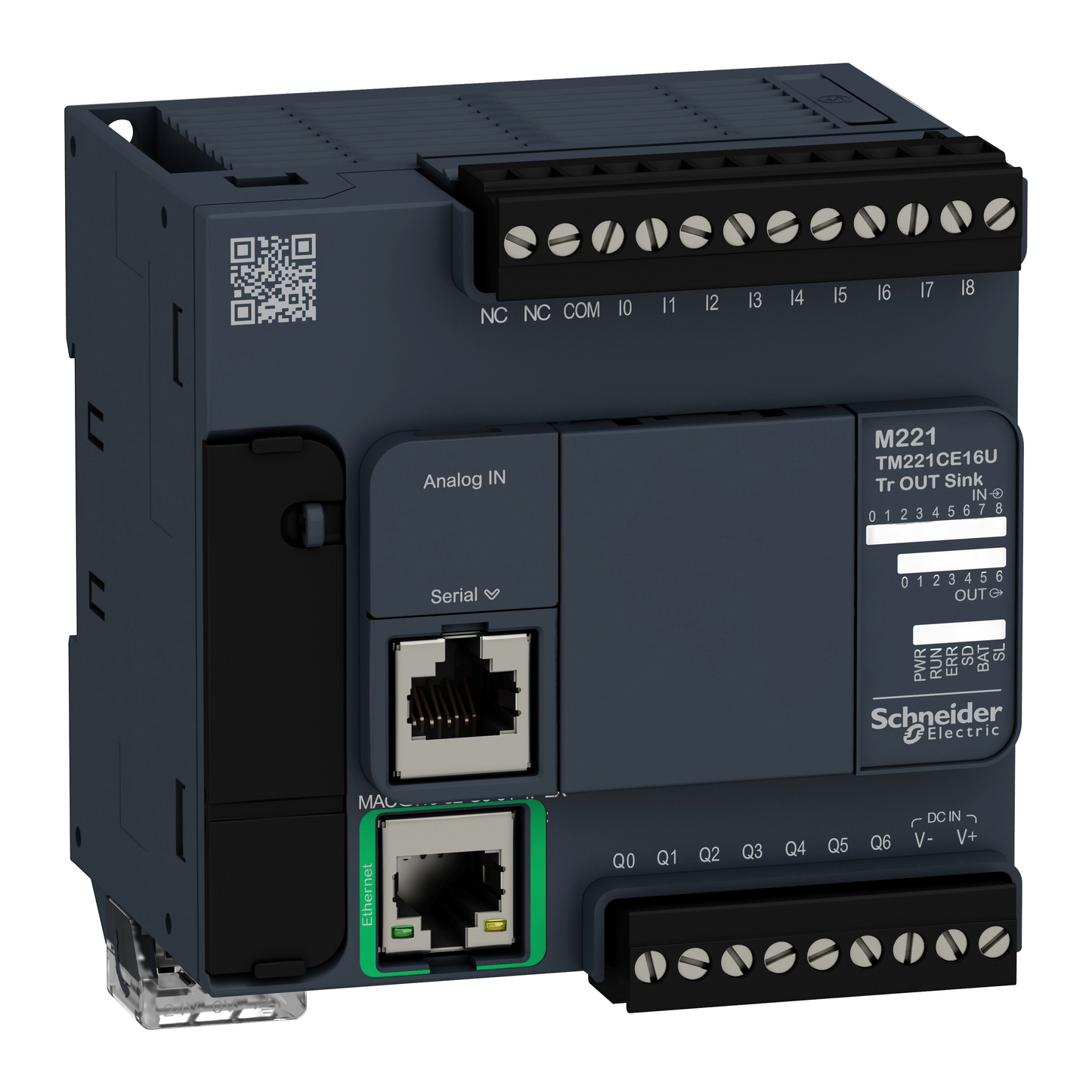 Schneider Electric-TM221CE16U-Modicon TM - Controleur m221-16es tr.n pn ethernet