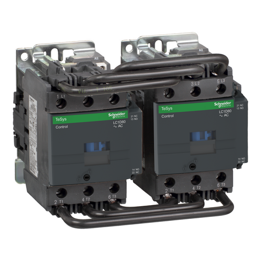 Schneider Electric-LC2D80P7-TeSys LC2D - contacteur inverseur - 3P - AC-3 440V - 80A - bobine 230Vca
