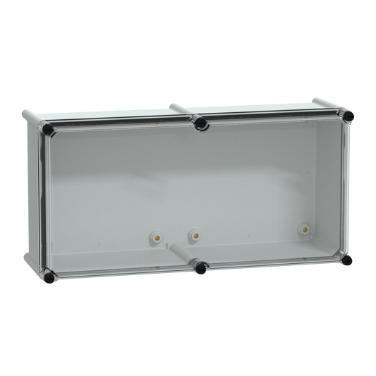 Schneider Electric-NSYPLS2754G-Thalassa PLS - Boite avec couvercle transparent 27x54x18 Ral 7035