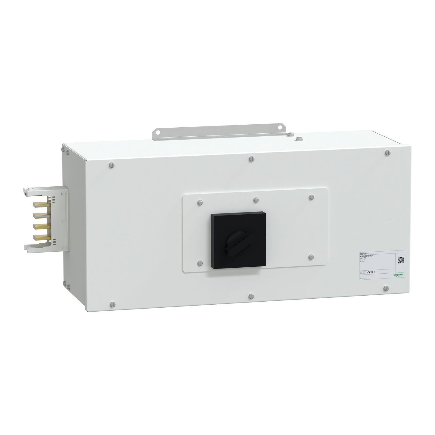 Schneider Electric-KSA250ABDD5-Canalis KSA - coffret d'alimentation droit 250A - 3L+PEN pour disjoncteur