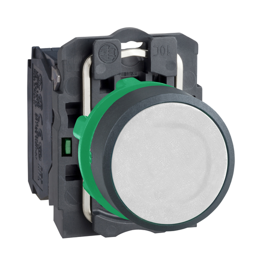 Schneider Electric-XB5AACUST01-Harmony XB5 - porte-étiquette 30x40 - Ø22 - XB5AA - personnalisée via configurat