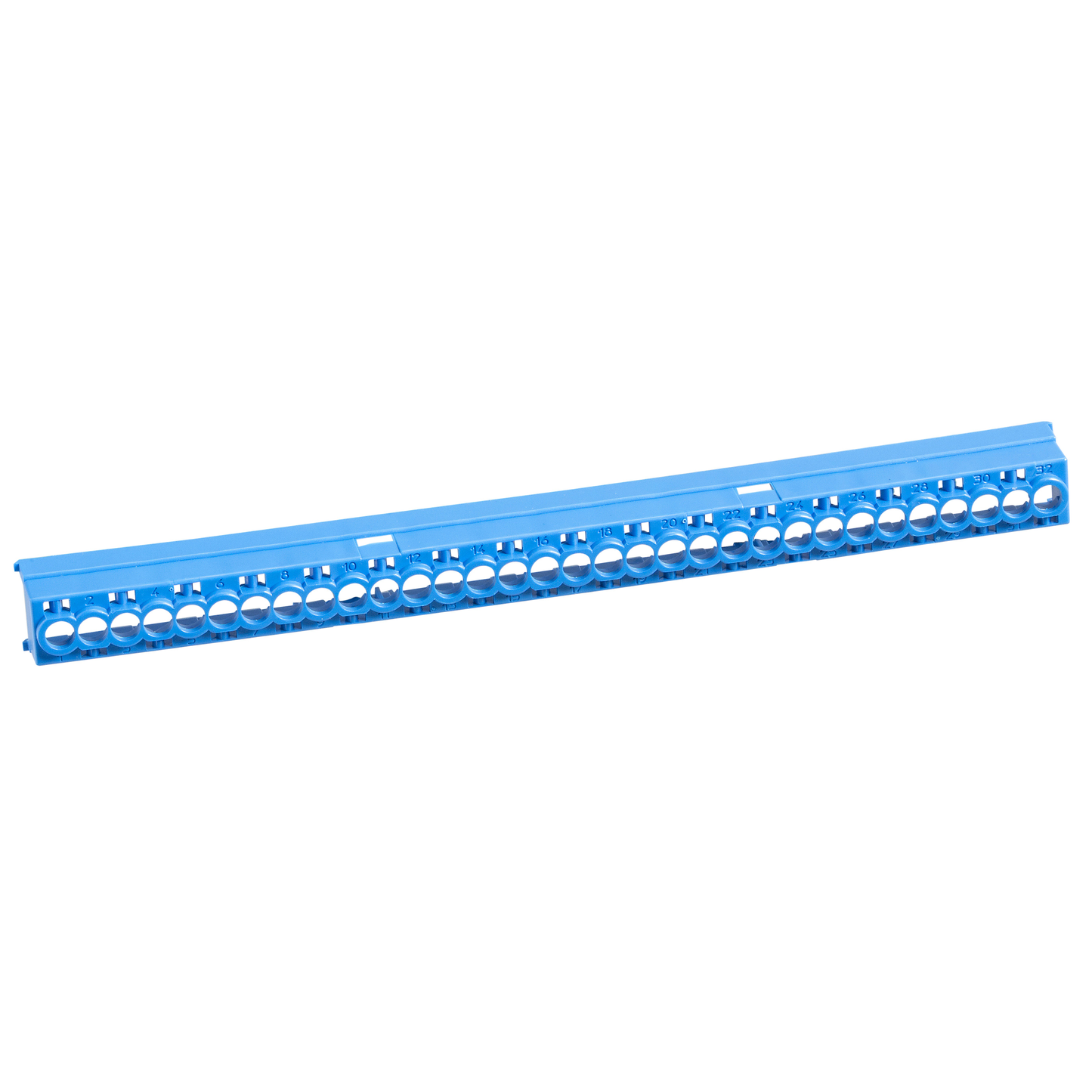 Schneider Electric-13587-MUREVA - capot IP2 pour bornier 16,22 et 32 trous - bleu