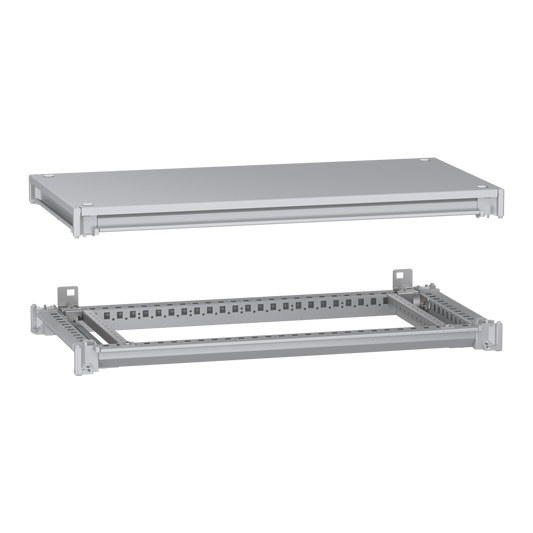 Schneider Electric-NSYSFNC84-PanelSeT SFN Kit - cadre supérieur et inférieur - 800x400 mm (Hxl)