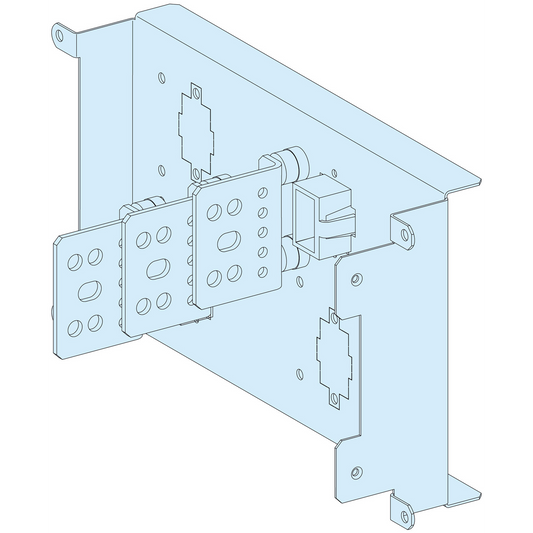 Schneider Electric-LVS04459-PrismaSeT P - Raccordement aval reporté NSX400/630 - débro/socle - 3P