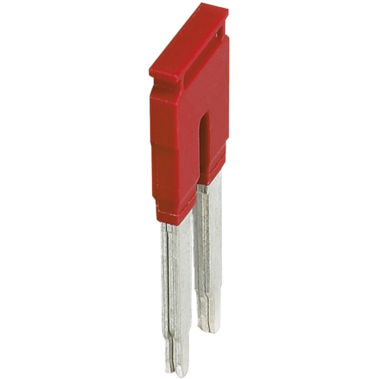 Schneider Electric-NSYTRAL102-Pont enfichable - 2points - pour bornes 10mm² - rouge