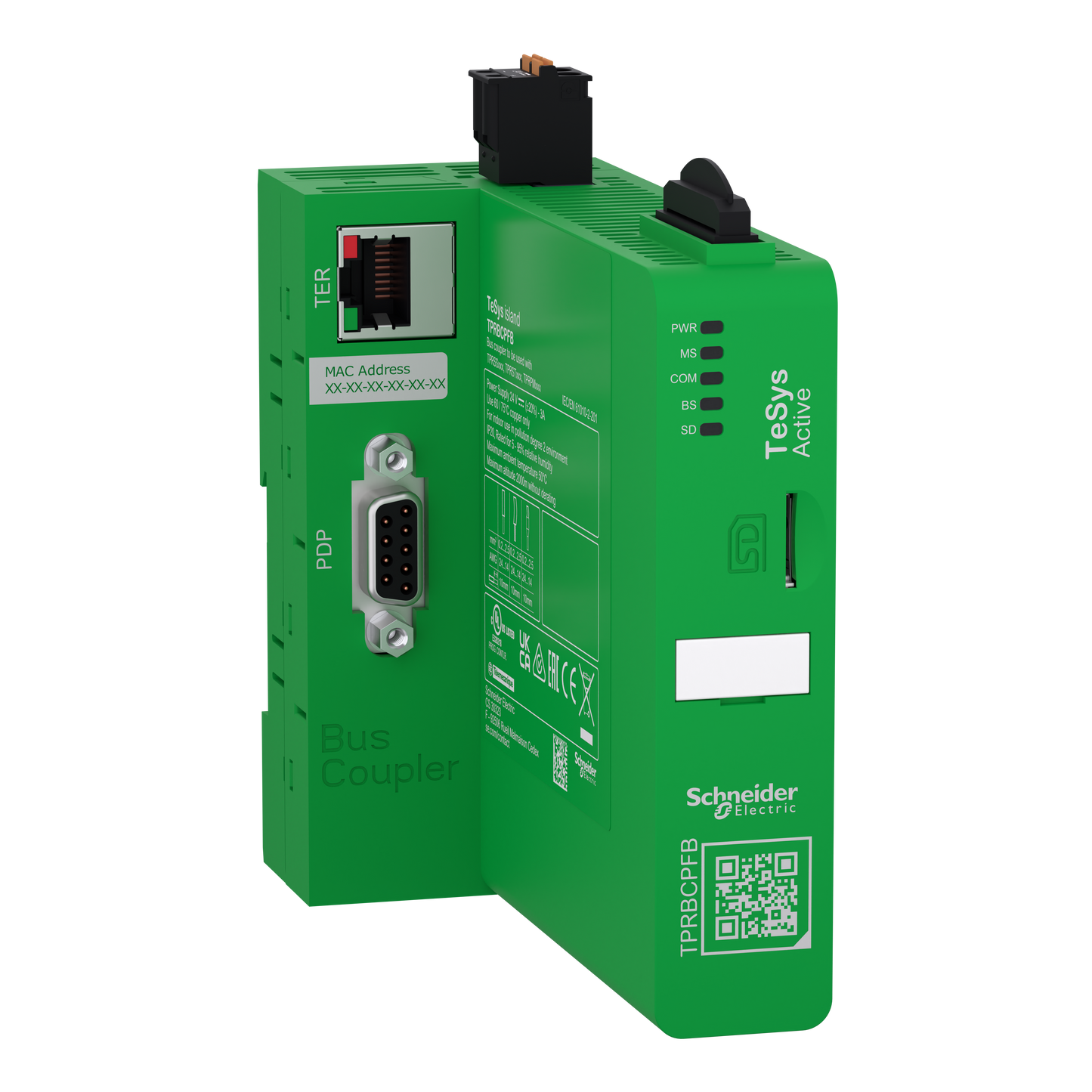 Schneider Electric-TPRBCPFB-TeSys island - tête de communication Profibus