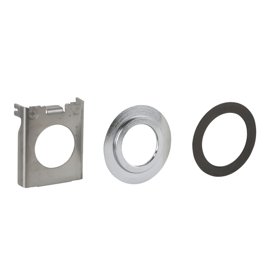 Schneider Electric-ZB4BZ012-Harmony - Kit poussoir metallique d ia 30 a dia 22