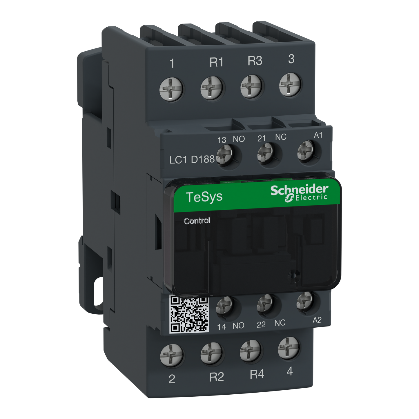 Schneider Electric-LC1D188E7-TeSys LC1D - contacteur - 4P (2F+2O) - AC-1 440V - 32A - bobine 48Vca