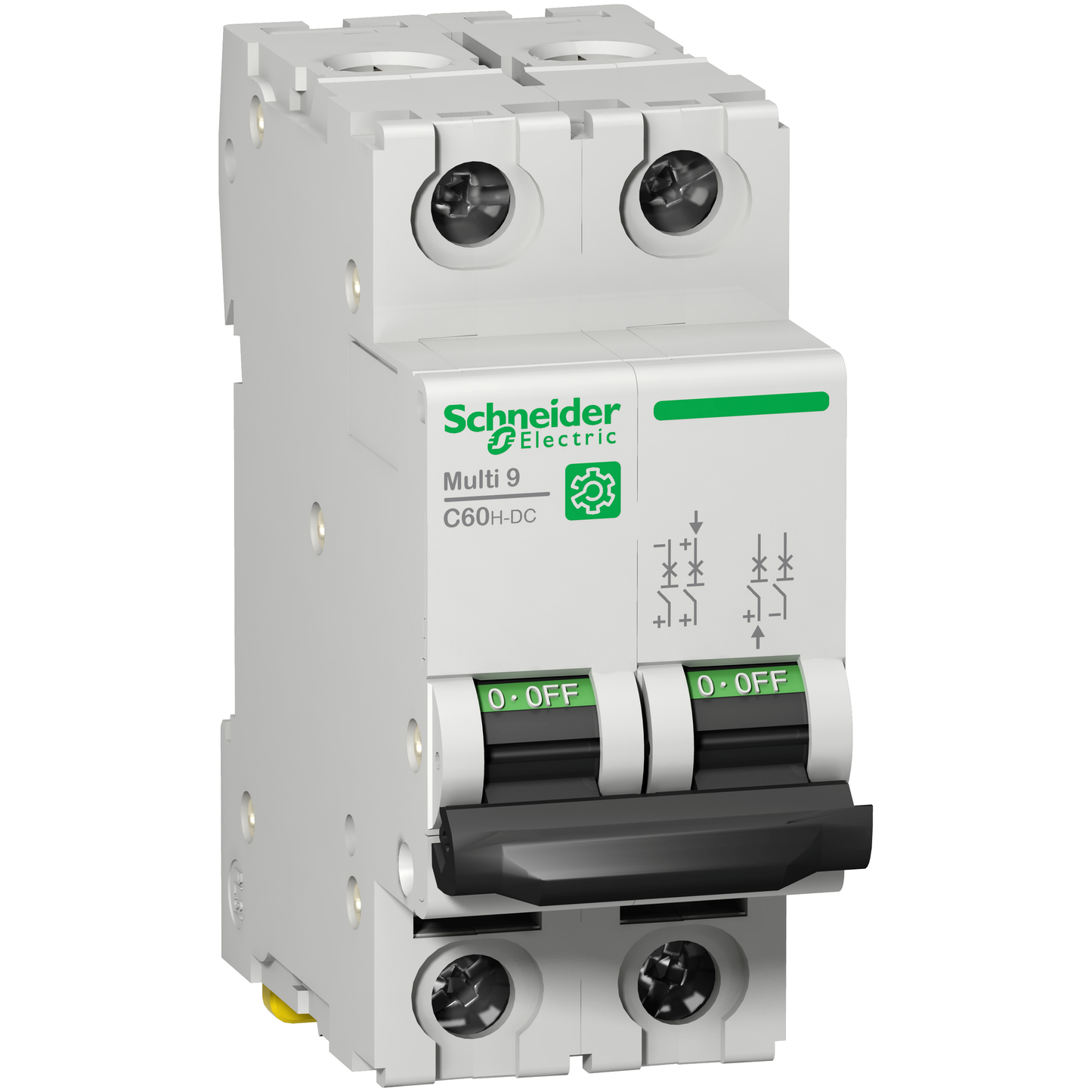 Schneider Electric-M9U21220-Multi9 C60H-DC - disjoncteur - 2P - 20A C 500V-DC