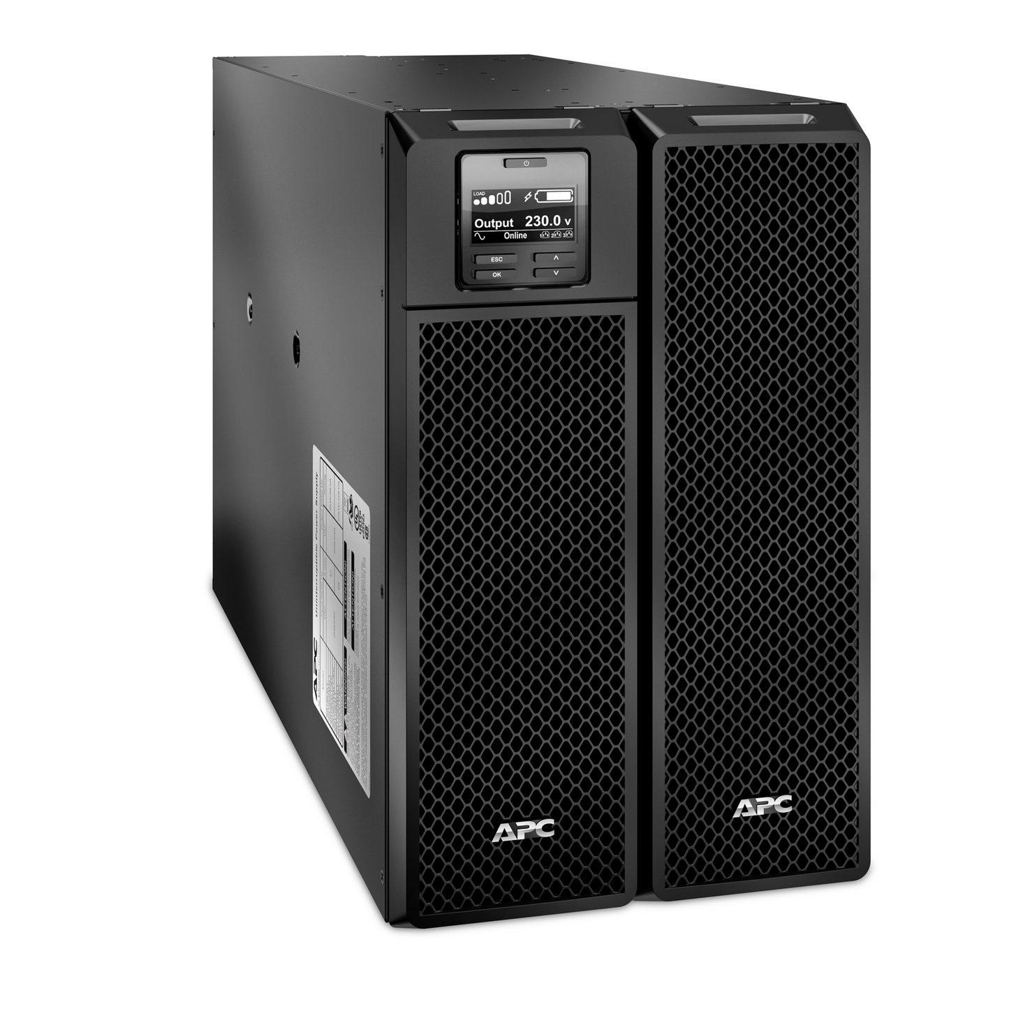 APC-SRT10KXLI-Smart-UPS SRT - Onduleur - 230V/400V triphasé - 1000W/1000VA - 480J - Tour