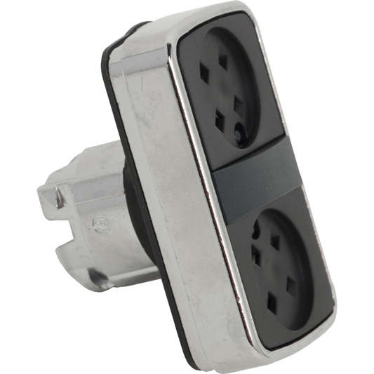 Schneider Electric-ZB4BA79-Harmony XB4 - tête 2 touches - sans capsule