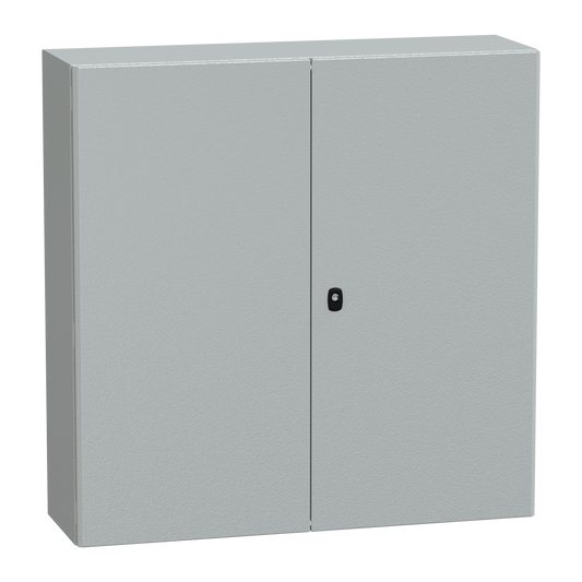 Schneider Electric-NSYS3D101030D-PanelSeT S3D - Enveloppe acier - H1000xL1000xP300 - 2 portes pleines