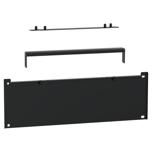 Schneider Electric-KEV0400FP1-Canalis EV - Support unité d'alimentation canalisation KS - Noir - RAL9005