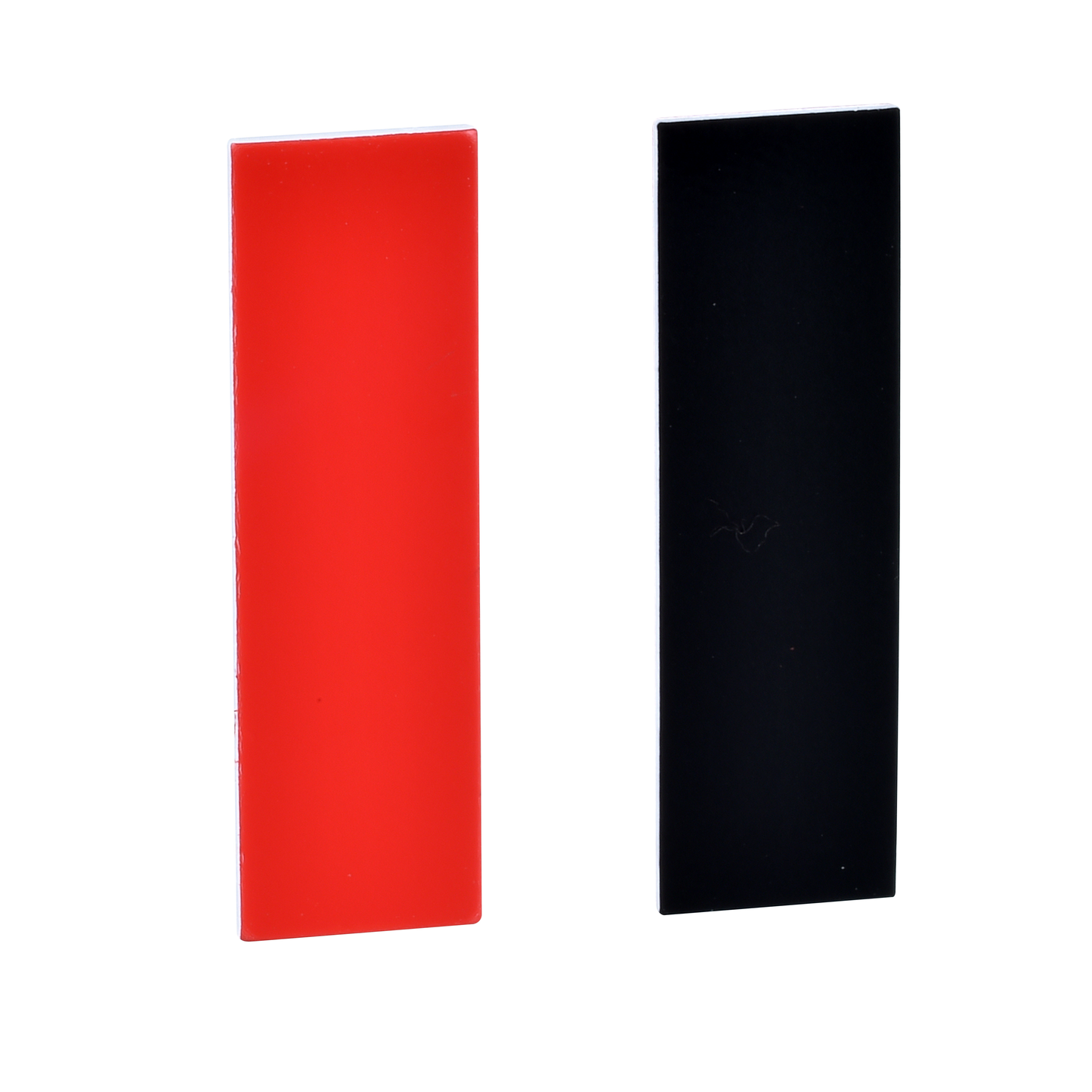 Schneider Electric-ZBY0101-Harmony - étiquette 8x27 - vierge - fond noir ou rouge