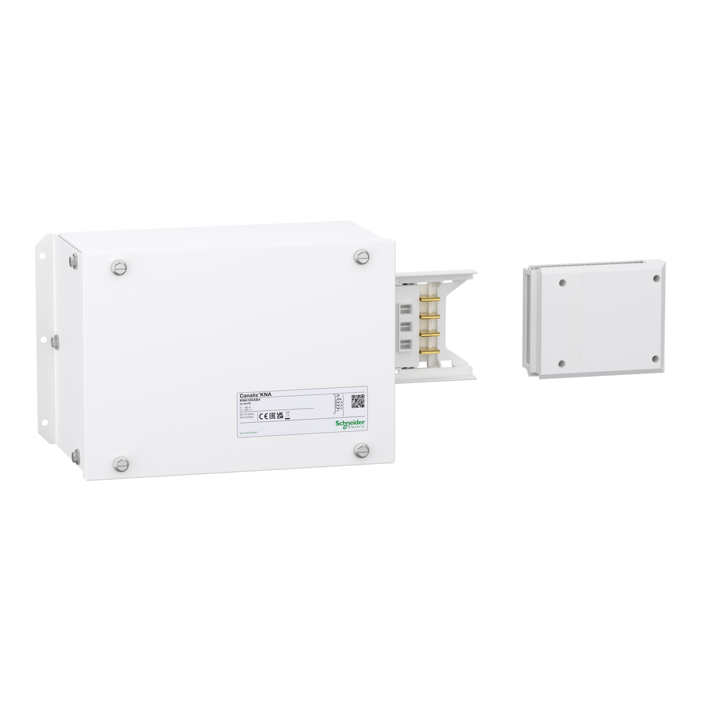 Schneider Electric-KNA160AB4-Canalis KNT - unité d'alimentation - 160A - montage gauche ou droite