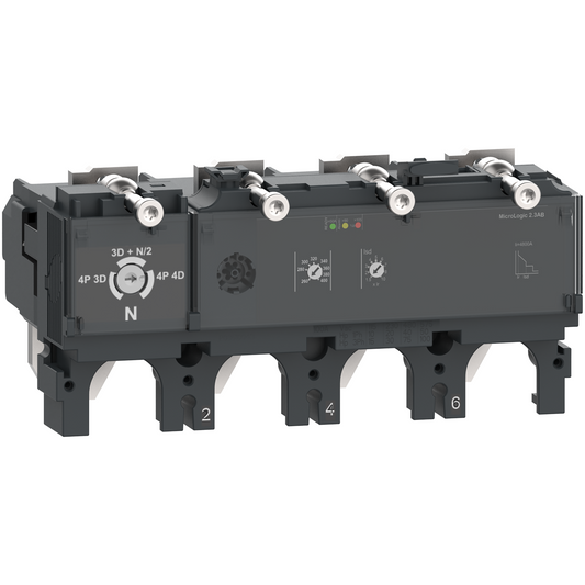 Schneider Electric-C4042B400-ComPacT NSX - Déclencheur MicroLogic 2.3 AB 400A - 4P4D pour NSX400-630